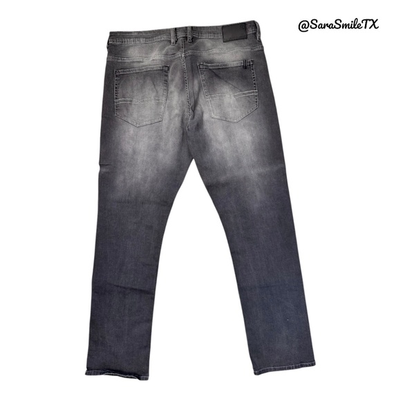 BUFFALO DAVID BITTON Driven-X Basic Straight Stretch Big & Tall Jeans - 36 x 34 - Picture 2 of 8